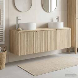 vidaXL Set dulap baie 3 buc. Stejar Sonoma 49, 5 x 44, 5 x 65, 5 cm GartenMobel Dekor (3405729)