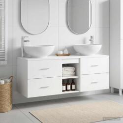 vidaXL Set de mobilier pentru baie 3 buc. Alb 49, 5 x 44, 5 x 65 cm GartenMobel Dekor (3405899)