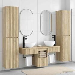 vidaXL Set de mobilier pentru baie 5 buc. Stejar Sonoma GartenMobel Dekor (3406005)