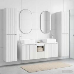vidaXL Set de mobilier pentru baie 5 buc. Alb 33 x 34, 5 x 160 cm GartenMobel Dekor (3406033)