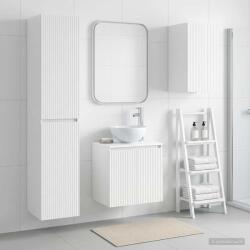 vidaXL Set de mobilier pentru baie 3 buc. Alb 33 x 34, 5 x 160 cm GartenMobel Dekor (3406063)