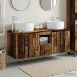 vidaXL Set dulap baie 3 buc. Lemn vechi 49, 5 x 44, 5 x 66 cm GartenMobel Dekor (3405725)