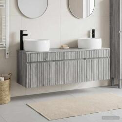 vidaXL Set dulap baie 3 buc. Sonoma gri 49 x 44, 5 x 66 cm GartenMobel Dekor (3405773)