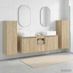 vidaXL Set de mobilier pentru baie 5 buc. Stejar Sonoma GartenMobel Dekor (3405995)