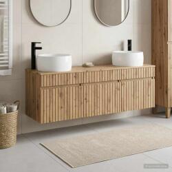 vidaXL Set dulap baie 3 buc. Stejar Artizanal 49 x 44, 5 x 66 cm GartenMobel Dekor (3405776)
