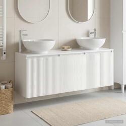 vidaXL Set dulap baie 3 buc. Alb foarte lucios 49, 5 x 44, 5 x 65 cm GartenMobel Dekor (3405691)