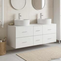 vidaXL Set de mobilier pentru baie 3 buc. Alb 49, 5 x 44, 5 x 65 cm GartenMobel Dekor (3405883)