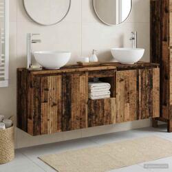 vidaXL Set dulap baie 3 buc. Lemn vechi 49, 5 x 35 x 63 cm GartenMobel Dekor (3405625)