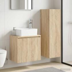 vidaXL Set de mobilier pentru baie 2 buc. Stejar Sonoma GartenMobel Dekor (3406125)