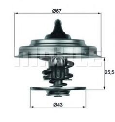 MAHLE ORIGINAL Termostat, lichid racire MAHLE ORIGINAL TX 18 71 (TX1871)