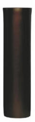 Inoxterm 120 x 500 mm kazán füstcső - fekete (Ø120 mm) (P2004) - latvanykandallo