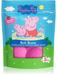 Peppa Pig Bath Bombs bile eferverscente pentru baie 5x50 g