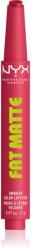 NYX Cosmetics Fat Matte balsam de buze cu efect matifiant Pink Puff 2 g