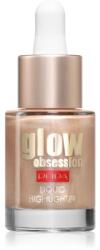 PUPA Milano Glow Obsession Liquid Highlighter iluminator lichid culoare 100 - Sunrise 13.5 ml
