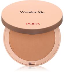 PUPA Milano Wonder Me Bronzer kompakt bronz púder a tökéletes bőrért árnyalat 002 - Medium Warm 7.5 g