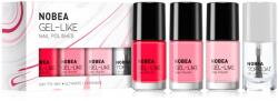 NOBEA Day-to-Day 4-Piece Gel-like Nail Polish set set de lacuri de unghii Ultimate Lemonade