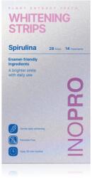 InoPro Green Whitening Strips Spirulina fogfehérítő szalag a fogakra bez peroxidu 28 db