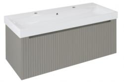 Sapho NELIO STRIP mosdótartó szekrény, 2 fiókkal, 116, 5x44x49cm, agila (NL120-4343S)