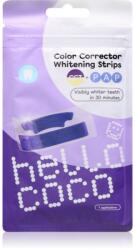 Hello Coco Color Corrector Whitening Strips fogfehérítő szalag 7 db