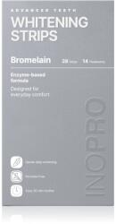 InoPro Advanced Whitening Strips fogfehérítő szalag a fogakra bez peroxidu 28 db