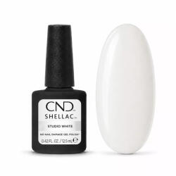 CND Shellac géllakk 12, 5ml Studio White