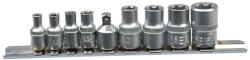 GEKO Dugókulcsok 3/8" belső torx 9db E5 - E16 01196 (G10169)