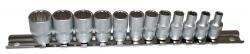 ASTA TOOLS Dugókulcsok 1/4" 12lap 12db 05593 (A-IN222)