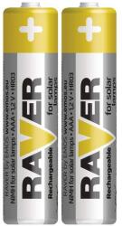 RAVER Tölthető elem RAVER 400 mAh HR03 (AAA), 2db 70621 (1332112040)