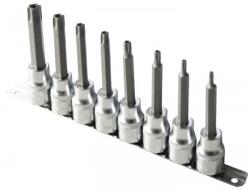 ASTA TOOLS Dugókulcs készlet TORX furattal 1/4" 8db 100mm 12709 (BIT SET-8 1/2" T)