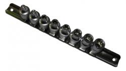 MAR-POL Dugókulcsok 3/8" belső torx 8db E4 - E14 00619 (M66420)