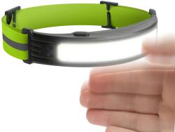 DELIGHT Fejlámpa gesztusvezérléssel piros/fehér COB LED 800mAh 18583 (18583)