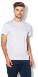 Lacoste Normál szabású pima pamut póló, Világosszürke, 3 (TH6709-CCA-3)