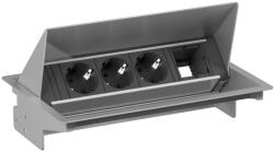 Bachmann Set Priza Integrata BACHMANN CONEO 3xCEE73 1xCM Power 0, 2m, Negru (83011398)