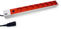 Bachmann Priza multipla Bachmann 3334101, 8 iesiri, 10A, lungime 2m (13726428)