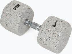 Nike Strength Ganteră cauciucată Nike Strength Grind Dumbbell 32, 5 kg wolf grey