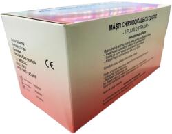 TEHNO Masti chirurgicale, 3 straturi, 3 pliuri, tip II, 50 bucati