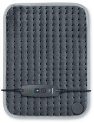 Beurer Pernă electrică Beurer HK SE, 100 W, 44 x 33 cm, 3 trepte de încălzire, oprire automată, gri (20049_BEU)