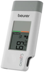 Beurer Aparat ECG Beurer ME 95, memorie pentru până la 60 de măsurători, detectare aritmie/bradicardie/tahicardie, ecran LCD, alb (45414_BEU)