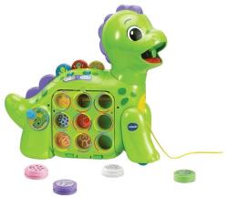VTech Jucarie interactiva bebelusi Vtech Dinozaur, 3 moduri de joaca, 30x20x15cm