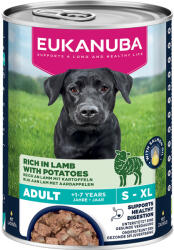 EUKANUBA 12x400g Eukanuba Adult burgonya & bárány nedves kutyatáp