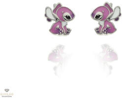Újvilág Kollekció Ezüst Angel lány Stitch gyerek fülbevaló - 02203-62