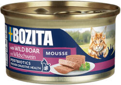 Bozita 24x85g Bozita Mousse Postbiotics Vaddisznó nedves macskatáp
