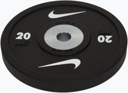 Nike Strength Obciążenie bumperowe Nike Strength Pro Urethane Bumper Plates 20 kg black Súlytárcsa