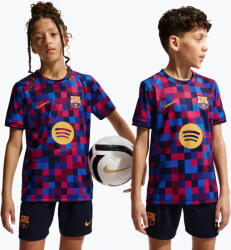 Nike Gyerek focimez Nike FC Barcelona Dri-Fit Pre-Match noble red/mineral yellow