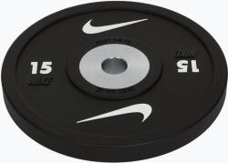 Nike Strength Obciążenie bumperowe Nike Strength Pro Urethane Bumper Plates 15 kg black Súlytárcsa