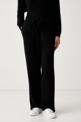HUGO pantaloni de loungewear pentru femei cu vâscoză HUGO HEART PANT 9BY2-SPDZYH_99X (50566660)