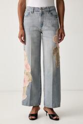 Guess blugi wide leg pentru femei REY 9BY2-SJDZYN_50J (W6YA4B.D1772)