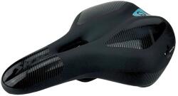 DDK Comfort Plus E-bike City unisex komfort nyereg, 270 x 190 mm, memóriahabos, 578 g, fekete