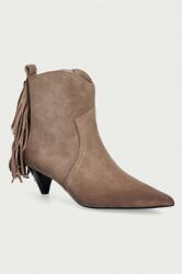 Pinko botine cu toc jos pentru femei din piele întoarsă Didi 01 9BY2-OBDWKA_80X (SD0653.P151.L15)