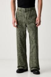 HUGO Blue pantaloni straight pentru bărbați din bumbac Gunter263 9BY2-SPMZZF_77X (50563236)